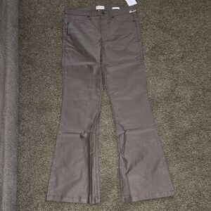 New Brown Metallic Pants